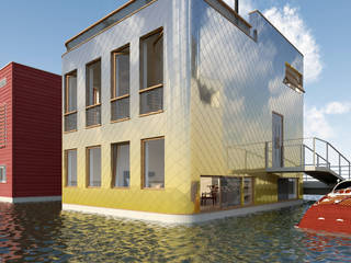 Vis, M&M Watervilla M&M Watervilla Casas modernas: Ideas, imágenes y decoración