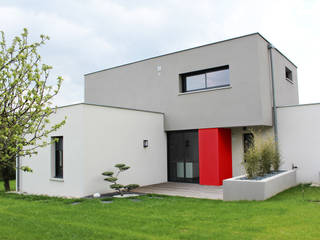Maison individuelle - Région toulousaine, Atelier d'architecture Pilon & Georges Atelier d'architecture Pilon & Georges خانه ها