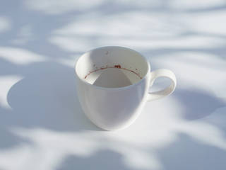 Tiny landscape in a coffee cup, Studio Yukihiro Kaneuchi Studio Yukihiro Kaneuchi Industrial style dining room