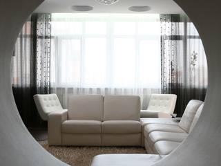 Дизайн интерьера четырехкомнатной квартиры. г. Саратов, Павел Исаев Павел Исаев Living room