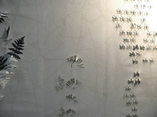 3D White wall project, Tactile Wonderland Tactile Wonderland Paredes y pisos modernos