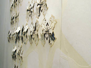 3D White wall project, Tactile Wonderland Tactile Wonderland Paredes y pisos modernos