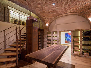 Kunst, Wein und Gewölbe, Jahn Gewölbebau GmbH Jahn Gewölbebau GmbH Bodegas de vino modernas: Ideas, imágenes y decoración