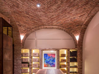 Kunst, Wein und Gewölbe, Jahn Gewölbebau GmbH Jahn Gewölbebau GmbH Bodegas de vino modernas: Ideas, imágenes y decoración