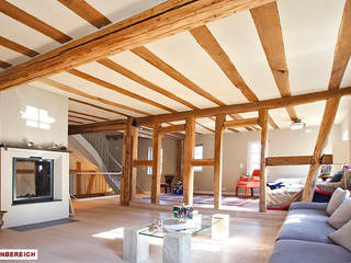 Umbau/Sanierung denkmalgeschütztes Wohnhaus, Kronberg i.Ts., Architekturbüro Hans-Jürgen Lison Architekturbüro Hans-Jürgen Lison Living room