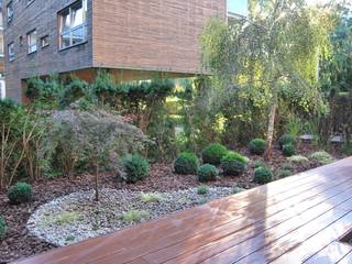Ogród minimalistyczny ze strefą do medytacji, Ogrody Przyszłości Ogrody Przyszłości Vườn phong cách tối giản