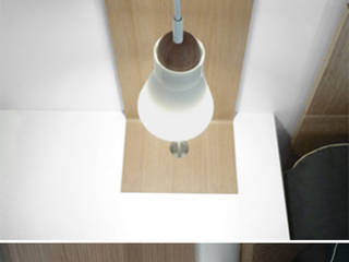 Design mobilier pour un particulier, Yeme + Saunier Yeme + Saunier ห้องนอนไฟห้องนอน