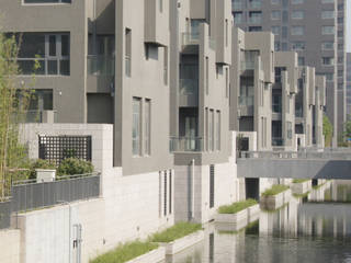 Living on water - Shanghai, SERGIO PASCOLO ARCHITECTS SERGIO PASCOLO ARCHITECTS Modern houses