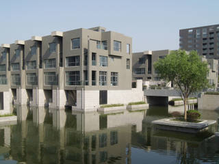 Living on water - Shanghai, SERGIO PASCOLO ARCHITECTS SERGIO PASCOLO ARCHITECTS Modern houses