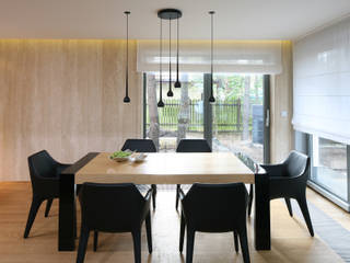 Dom w Legionowie, Ndesign Ndesign Dining room