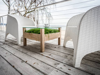 Bio stolik MONOO, APPO projekt APPO projekt Balconies, verandas & terraces Furniture