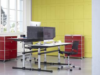 Edifícios comerciais  por USM Möbelbausysteme Eclético  