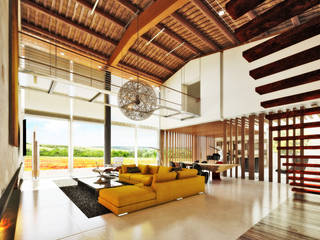 Ristrutturazione Casale LN , DFG Architetti Associati DFG Architetti Associati Country style living room