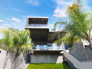 VIVIENDA VISTA REAL, Diez y Nueve Grados Arquitectos Diez y Nueve Grados Arquitectos モダンな 家