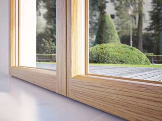 Finestre Optima , Qr legno srl Qr legno srl Puertas y ventanas de estilo minimalista