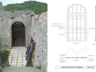 Il recupero e l’allestimento interno di una torre della Rocca Borghese di Vivaro Romano, P!STUDIO P!STUDIO