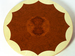 Round table designed and made by Tim Wood, Tim Wood Limited Tim Wood Limited Phòng ăn phong cách kinh điển