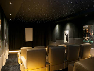 007 Home Cinema, Finite Solutions Finite Solutions Modern media room