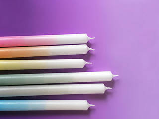 Gradient Candles, mo man tai mo man tai Salas de jantar modernas