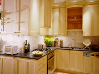 Observatory Gardens maple kitchen by Tim Wood, Tim Wood Limited Tim Wood Limited Modern Kitchen