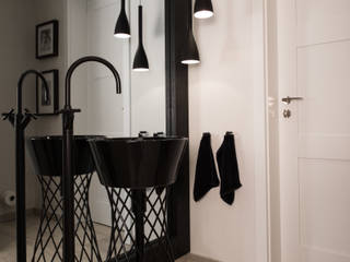 Gäste-WC, Klein GmbH & Co. KG Klein GmbH & Co. KG 現代浴室設計點子、靈感&圖片