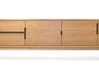 Handmade storage units that are simple in nature , AFID Design AFID Design Modern Oturma Odası