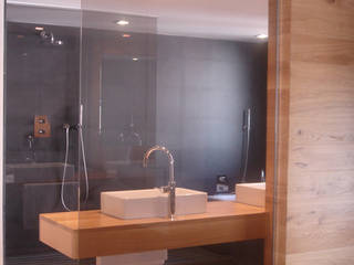 Dúplex , Efecto Muaré Efecto Muaré Modern bathroom