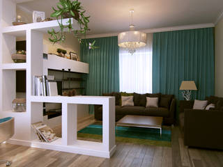 классика в новом прочтении, Дизайн студия Асфандияровой Лилии Дизайн студия Асфандияровой Лилии Classic style living room