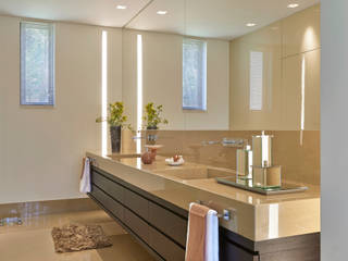 CASA AMENDOEIRAS, Beth Marquez Interiores Beth Marquez Interiores Modern bathroom