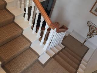 Stairway Projects, Sisal & Seagrass Sisal & Seagrass Klassischer Flur, Diele & Treppenhaus