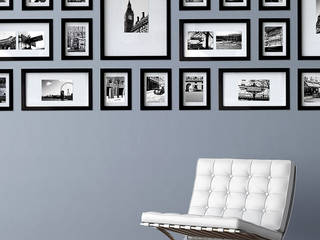 PHOTOWALL GALLERY FRAME 10P SET - Black 2 Set A.MONO Co,.LTD. 모던스타일 벽지 & 바닥 사진 & 프레임