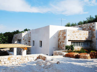 Casa per vacanze in Puglia, PAOLA REBELLATO ARCHITETTO PAOLA REBELLATO ARCHITETTO Casas de estilo mediterráneo