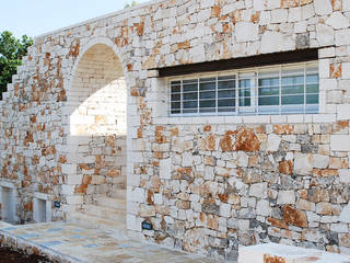 Casa per vacanze in Puglia, PAOLA REBELLATO ARCHITETTO PAOLA REBELLATO ARCHITETTO Mediterranean style houses