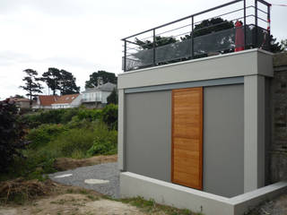 EXTENSION A LA PLAINE-SUR-MER (44) - Loire Atlantique - France, THOUEMENT ARCHITECTE THOUEMENT ARCHITECTE Modern Houses