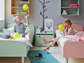 Ideas útiles para amueblar una habitación infantil compartida, MRN MRN Modern style bedroom