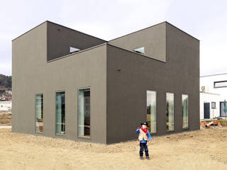 Das Kleine Schwarze, f m b architekten - Norman Binder & Andreas-Thomas Mayer f m b architekten - Norman Binder & Andreas-Thomas Mayer Rumah Minimalis