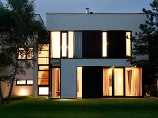 Dom 175 Warszawa, Jednacz Architekci Jednacz Architekci Casas de estilo minimalista