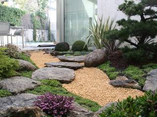 Jardin japones con Niwaki, Jardines Japoneses -- Estudio de Paisajismo Jardines Japoneses -- Estudio de Paisajismo Zen-tuin