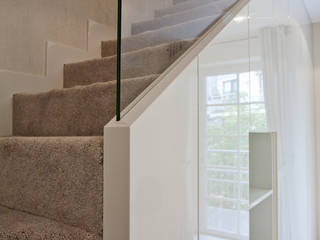 Mieszkanie w Krakowie , ARCHISSIMA ARCHISSIMA Couloir, entrée, escaliers modernes