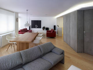 Castroferro Arquitectos غرفة المعيشة