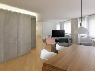 Castroferro Arquitectos غرفة المعيشة