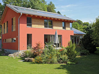 Einfamilienhaus mit Atelier in Holzbauweise, info4898 info4898 Case moderne