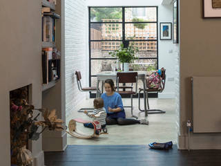 Living Room Mustard Architects Phòng khách phong cách kinh điển