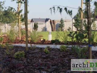 Ogród z widokiem na Narew, archiDENA architektura krajobrazu archiDENA architektura krajobrazu