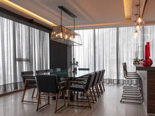 Departamento CM, kababie arquitectos kababie arquitectos Modern dining room Accessories & decoration