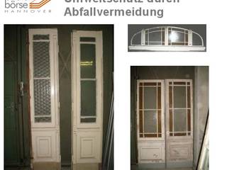 Doppel-Schwingtür für extravagante Hausportale - mit Oberlicht, Bauteilbörse Hannover Bauteilbörse Hannover Classic windows & doors