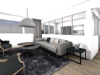 L'appartement de Guy, Dem Design Dem Design ห้องนั่งเล่น