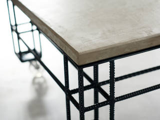 Stół „Paleciak”, Konceptdesign Konceptdesign Industrialny salon