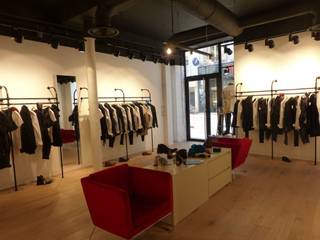 LOFT - Boutique de vêtements pour homme - Angers rue Chaperonniere, ATELIER KA-HUTTE ATELIER KA-HUTTE Ruang Komersial Ruang Komersial