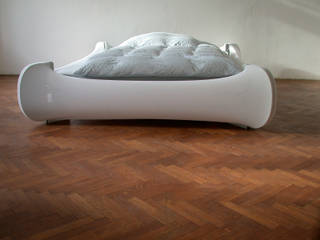 "scorg", Produktmanufaktur Produktmanufaktur Eclectic style bedroom Engineered Wood Transparent